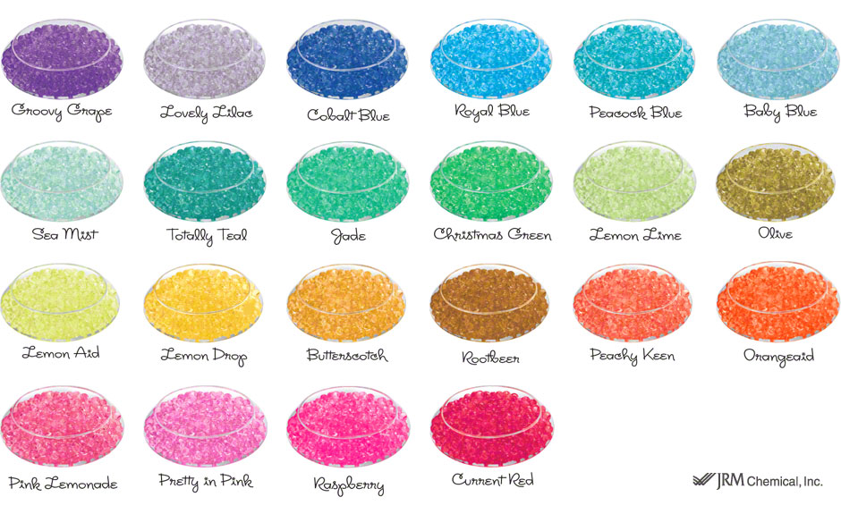 COLORFUL NON TOXIC WATER BEADS 6.35 OUNCE JAR