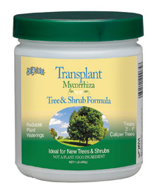 Soil Moist Transplant Tree and Shrub Formula jar